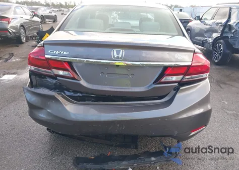 2014 Honda Civic Lx из США, поврежденный, VIN 19XFB2F56EE078557